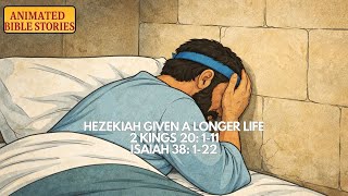 Animated Bible Stories: Hezekiah Given A Longer Life| 2 Kings 20: 1-11| Isaiah 38: 1-22