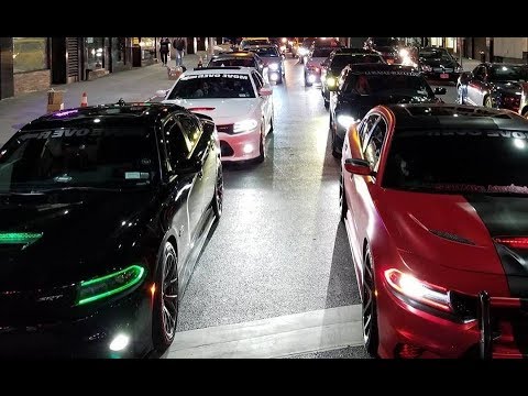 MASSIVE MOPAR TAKEOVER @ TIMES SQUARE NYC 2017 (HIGH DEFINITION) Part2