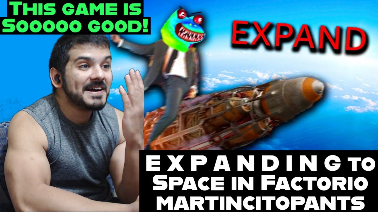 E X P A N D I N G to Space in Factorio by martincitopants