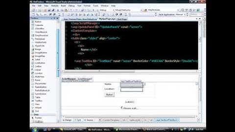 Using AJAX in Visual Studio.Net 2008 or .Net Framework 3.5