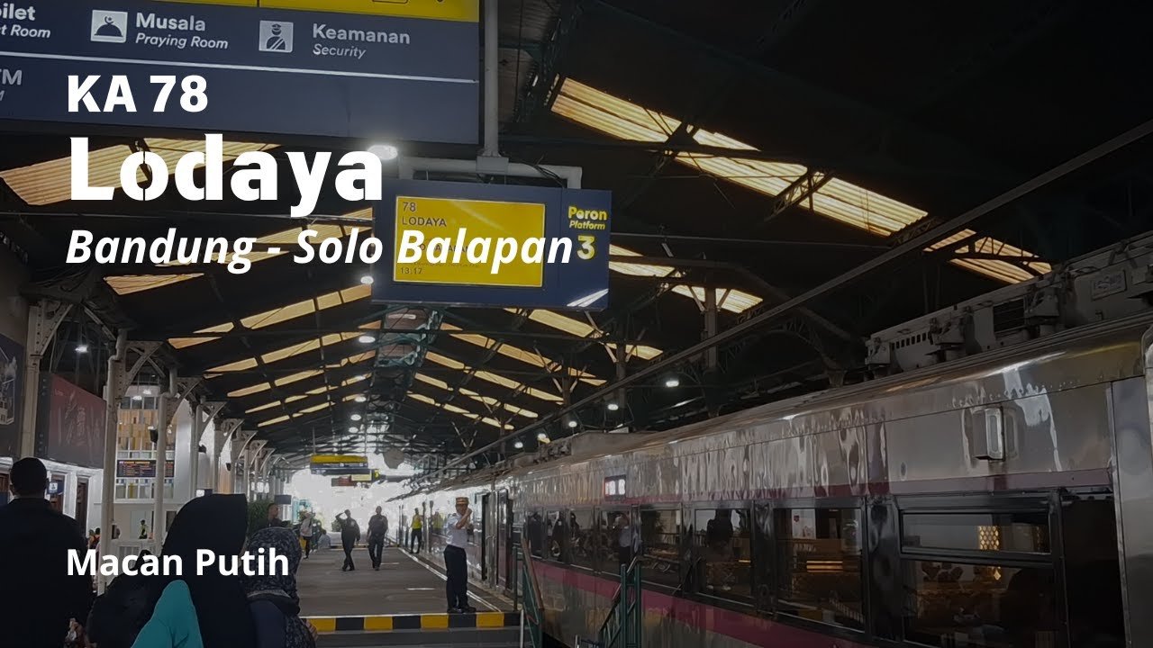 Macan Putih - Trip KA 78 Lodaya | Kutoarjo - Yogyakarta
