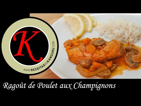Vidéo: Ragoût De Poulet Et Champignon