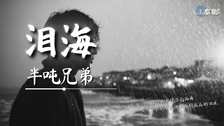 半吨兄弟 - 泪海（烟嗓版）「你怎么舍得让我的泪流向海」【🎧AI高质音乐｜拼音动态歌词】#coolsong酷歌