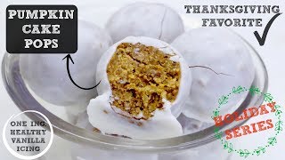 Pumpkin Cake Pops