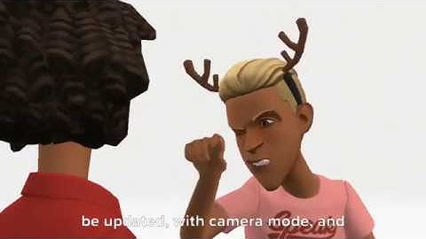 Updating scenes with camera mode