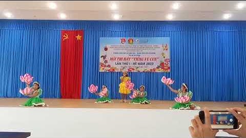 Ai yêu Bác Hồ Chí Minh hơn chúng em nhi đồng - Bích Ngọc và tốp múa  -Trường TH Long Hưng TX Gò Công