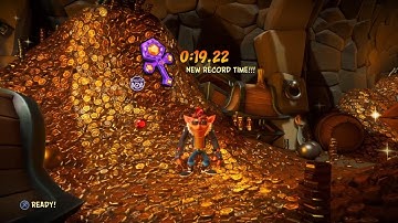 Crash Bandicoot™ 4  - Thar He Blows! Purple Relic 0:19:22 (No Triple Spin)