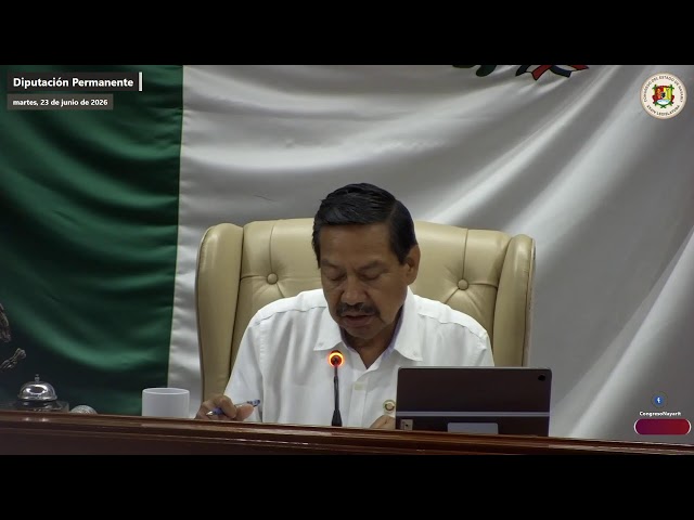 🌐 DIPUTACIÓN PERMANENTE - Martes, 23 de junio de 2026