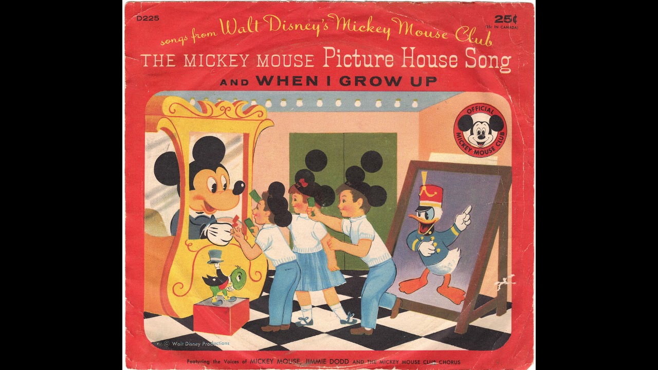 The Mickey Mouse Picture House Song (Mickey Mouse Club / Golden Records 78)
