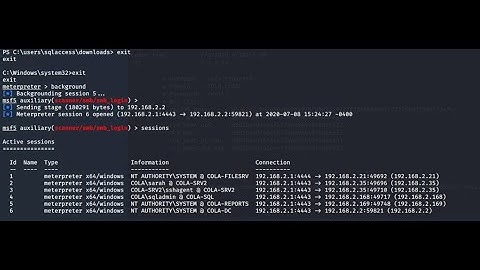CTF Pentester Partie 1 decouverte de failles de vulnerabilités. nmap metasploit