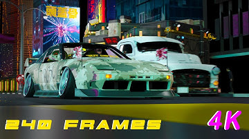 Endless Engines NFS and Forza Inspired | JDM Night Stroll 4K