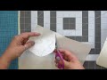 Free Motion Quilting with Freezer Paper