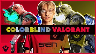 How TenZ sees VALORANT (colorblind)
