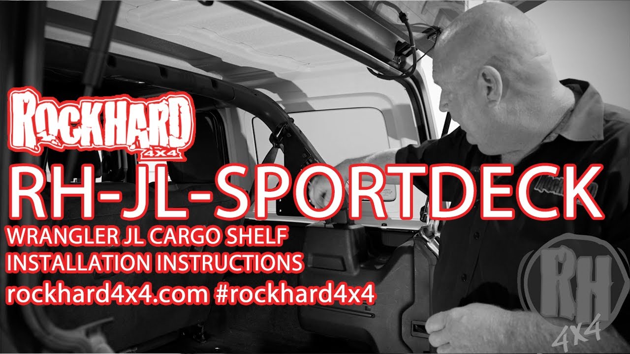 Rock Hard 4x4™ SportDeck™ for Jeep Wrangler JL 4 DR 2018-Current