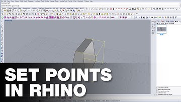 How to use Set Points in Rhino