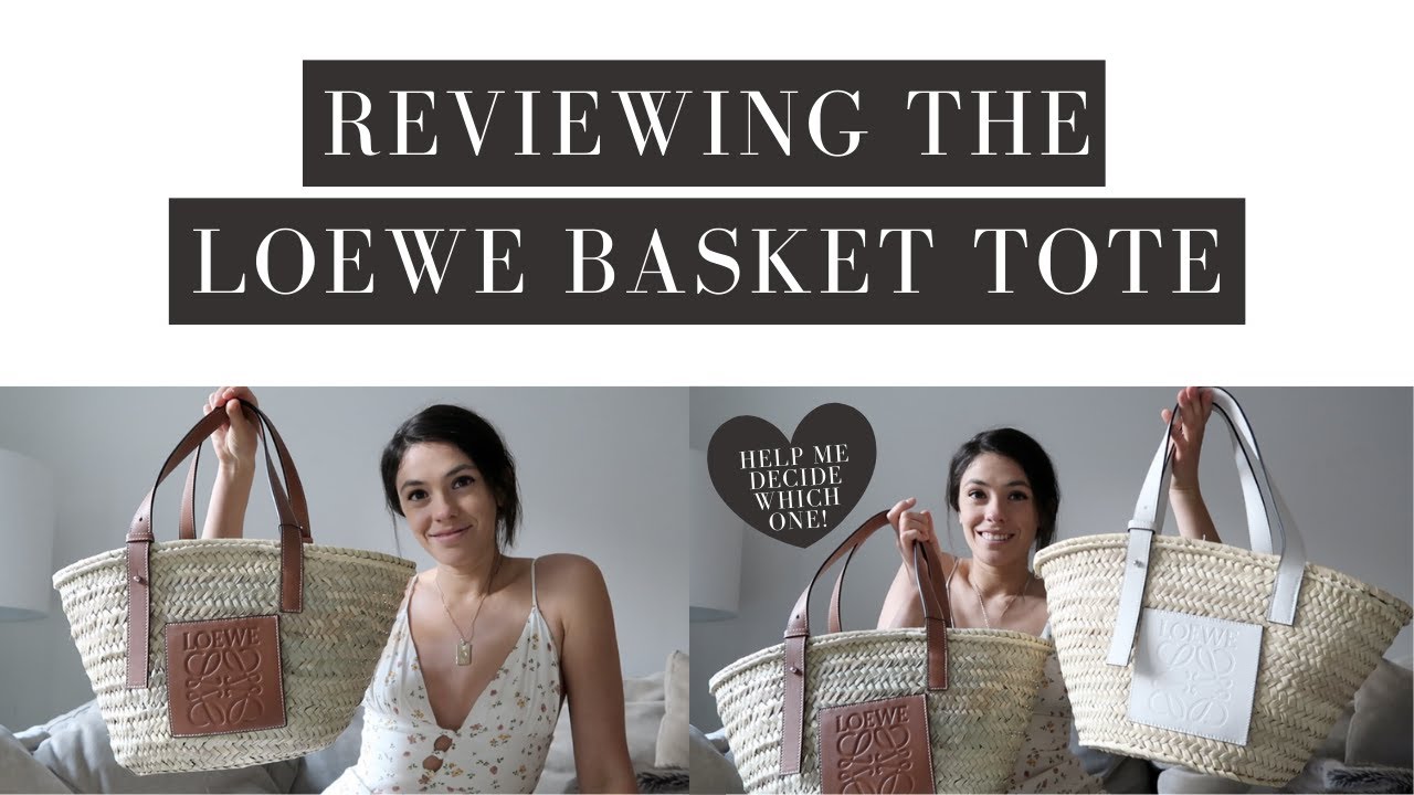 LOEWE Basket Straw Tote Bag Review