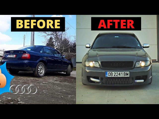 Building a 210HP Audi A4 B6 1.9TDI In 4 Minutes