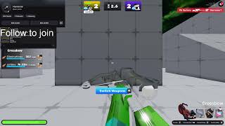 Roblox Rivals grind in ffa every gold wepon