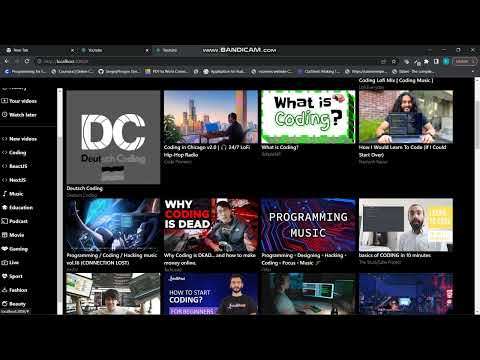 Youtube Clone using Reactjs + Rapidapi