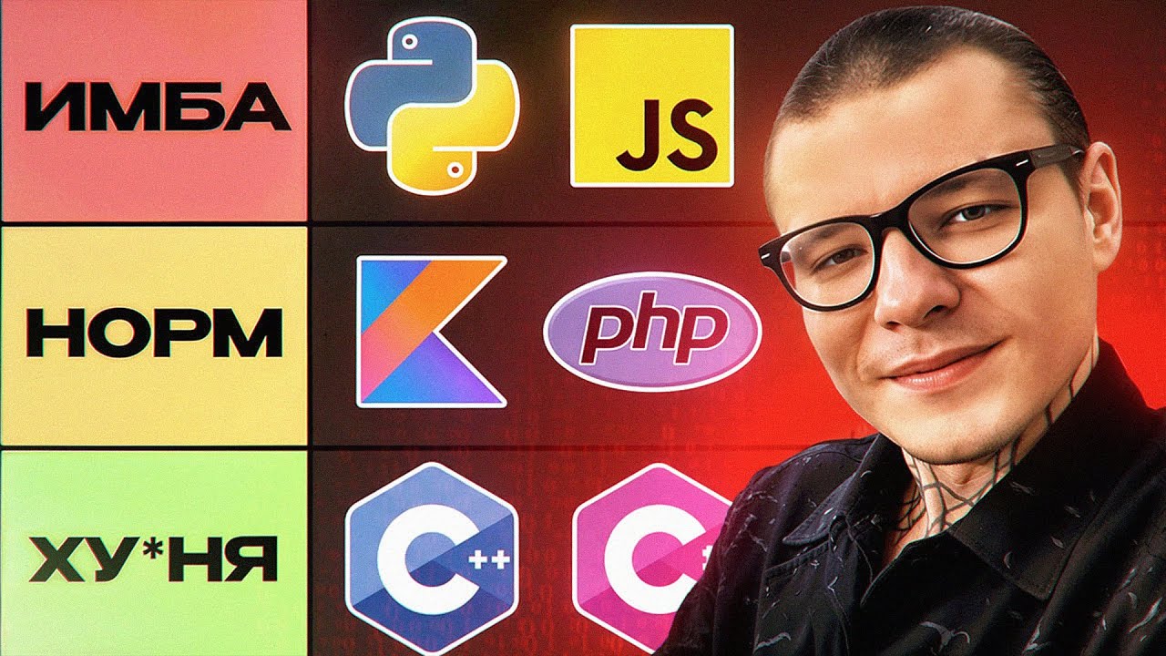 Опущенные программисты пишут на этих языках