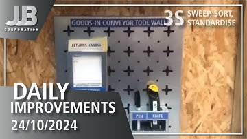 3s and Lean Improvements 24th October