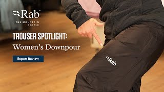 Womens Waterproof Hiking Trousers  Rab Downpour Review