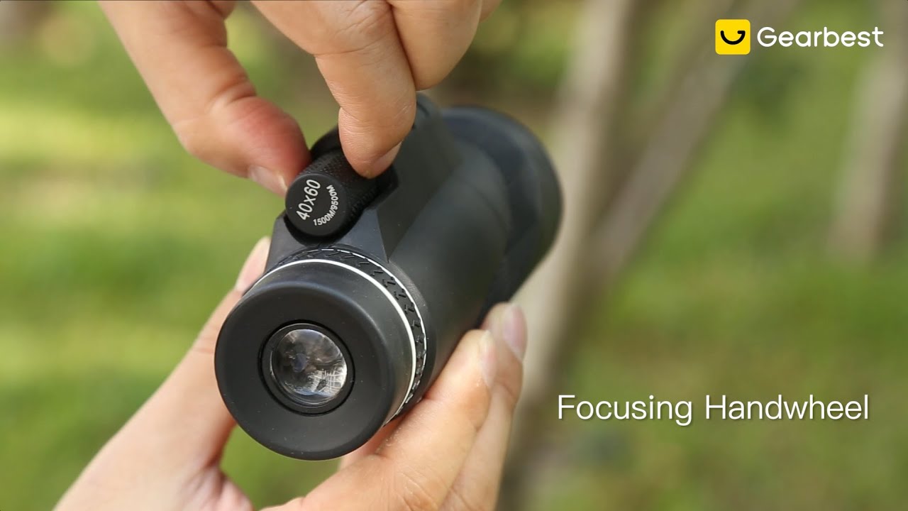 Outdoor Camping Hiking 40x60 Monocular HD Optic BAK4 Day Night - Gearbest.com