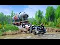 ONE Wrong Move! Heavy Hauling Trucks Face Deadly Danger on These Rivers!