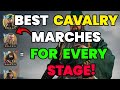 BEST CAVALRY MARCHES for START, MIDDLE &amp; END GAME! – Age of Empires Mobile