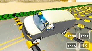 High Speed Speed Bumps for Speed Bumps (100 Speed Bumps vs 20 Cars Crash) | Gameplay Android and IOS screenshot 4