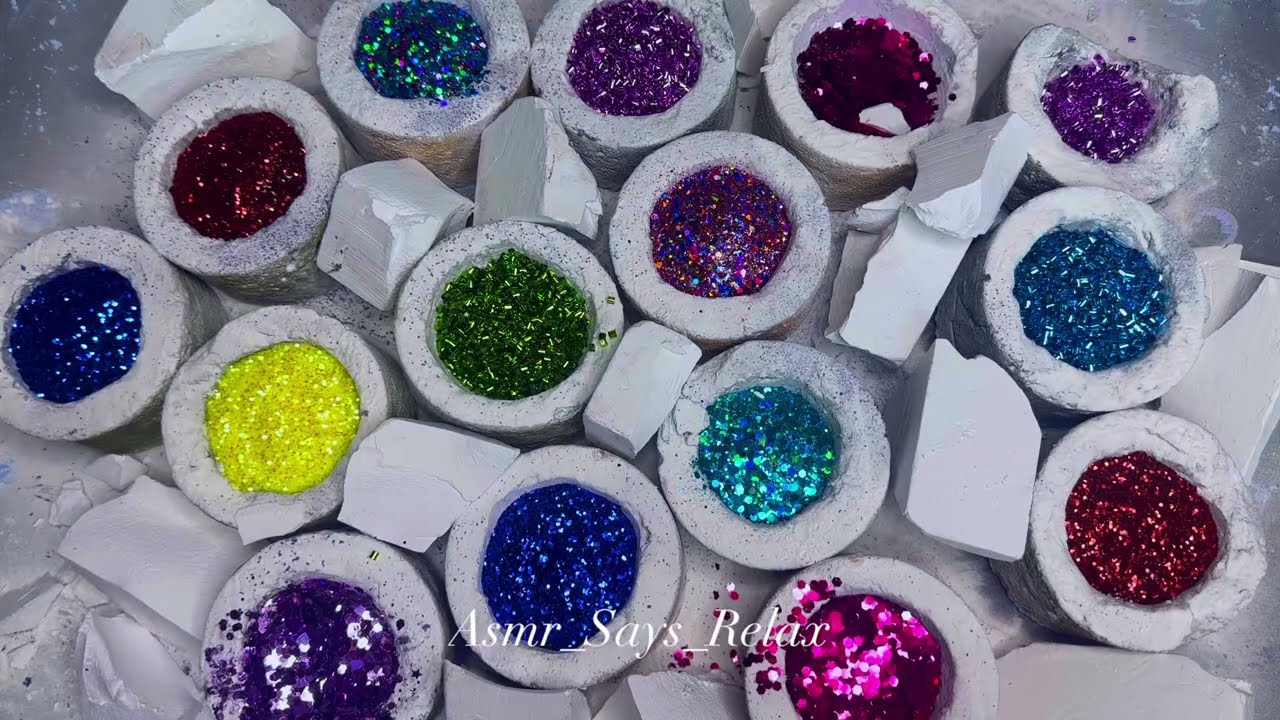 ASMR | Glitter Gushers Collab With @Snowbird_asmr 