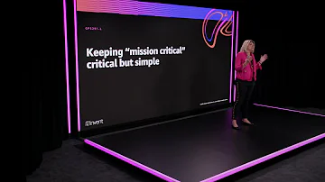 AWS re:Invent 2020: Keeping “mission critical” critical but simple