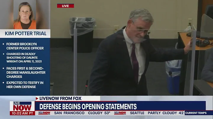 Kim Potter trial: All Daunte Wright had to do was stop, defense says | LiveNOW from FOX