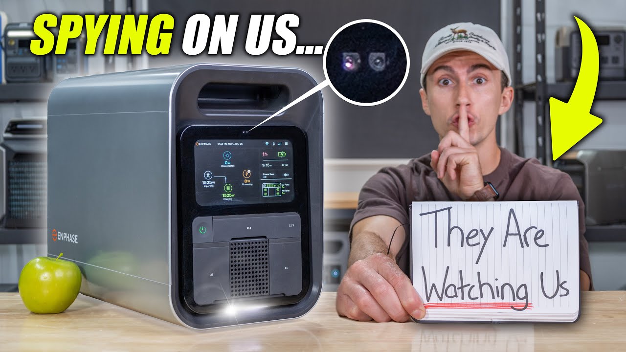 New Enphase Power Station - It’s ALWAYS Watching!?