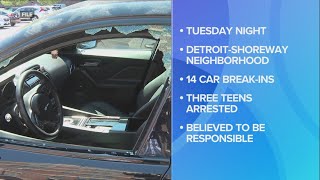 Cleveland police: 3 teens arrested for string of car break-ins