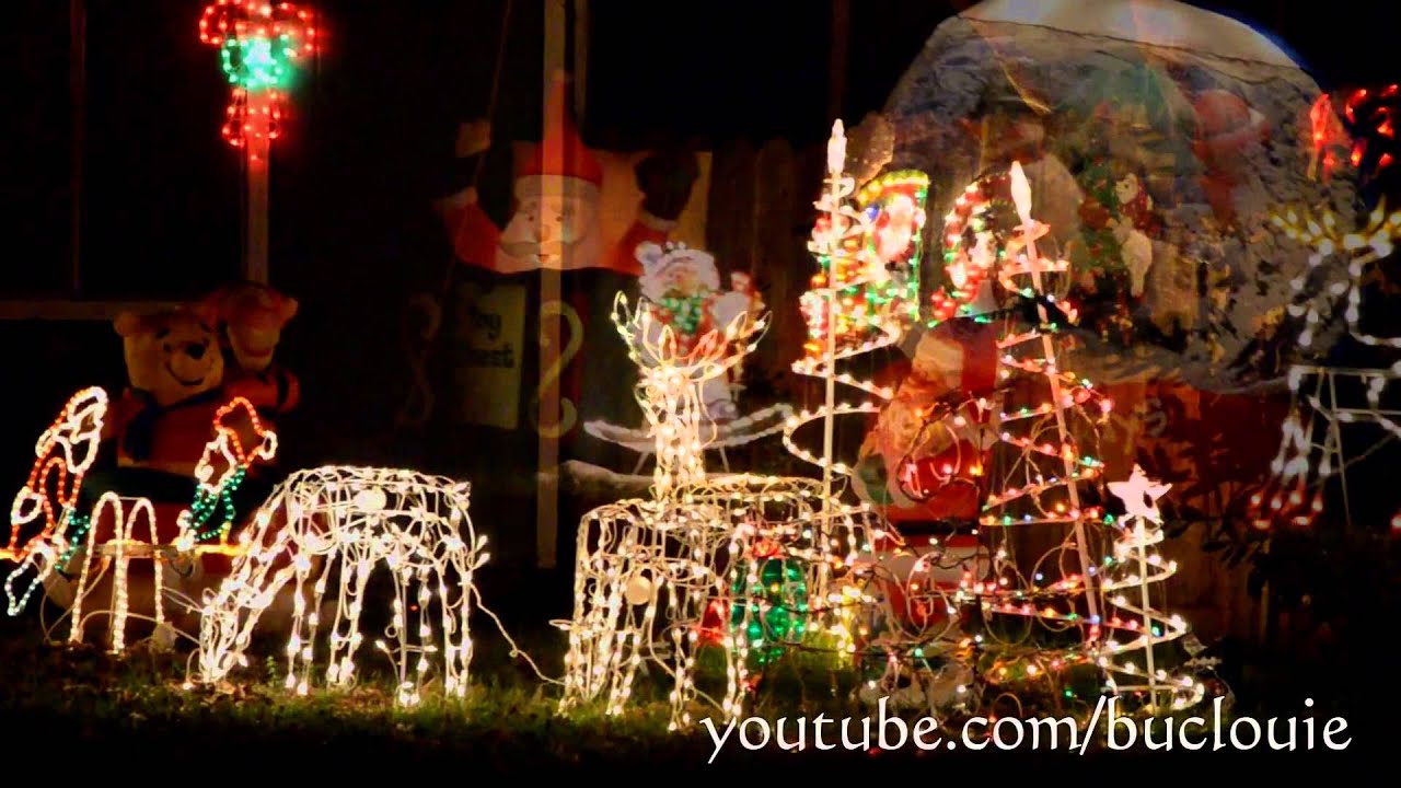 Christmas Lights 2012 Modesto California YouTube