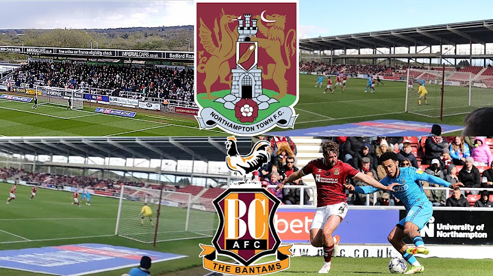 HOW DID IT END GOALLESS - Northampton Town 0-0 Bradford City Match Vlog