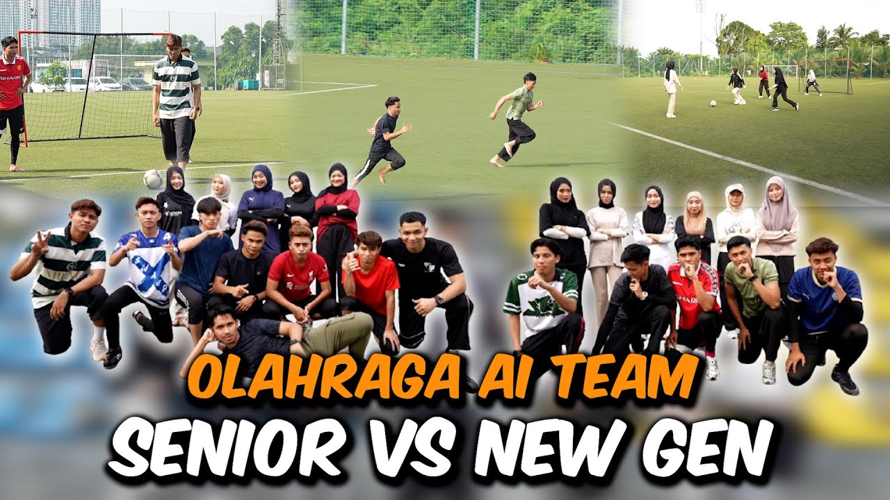 SUKAN OLAHRAGA AI TEAM 2025 !!! NEW GEN VS TEAM SENIOR…