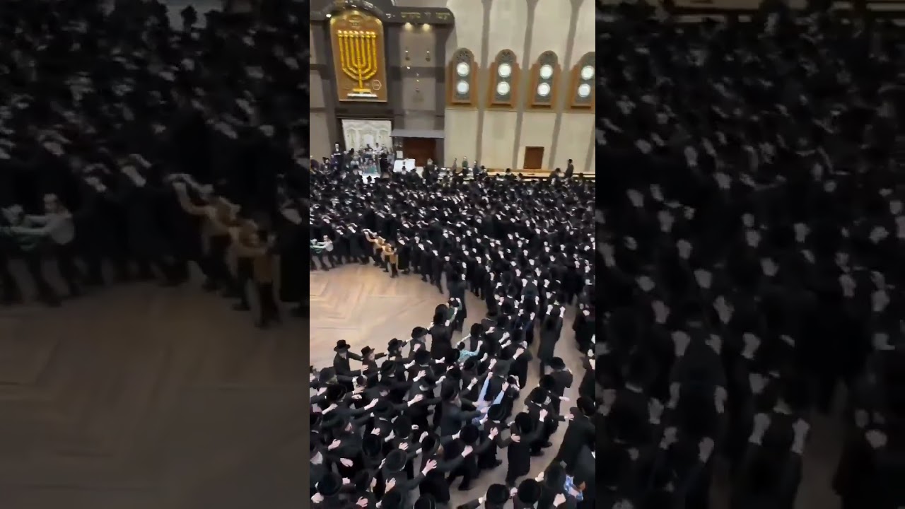 Dancing in Bobov After Maui Shelanu Erev Pesach 5786