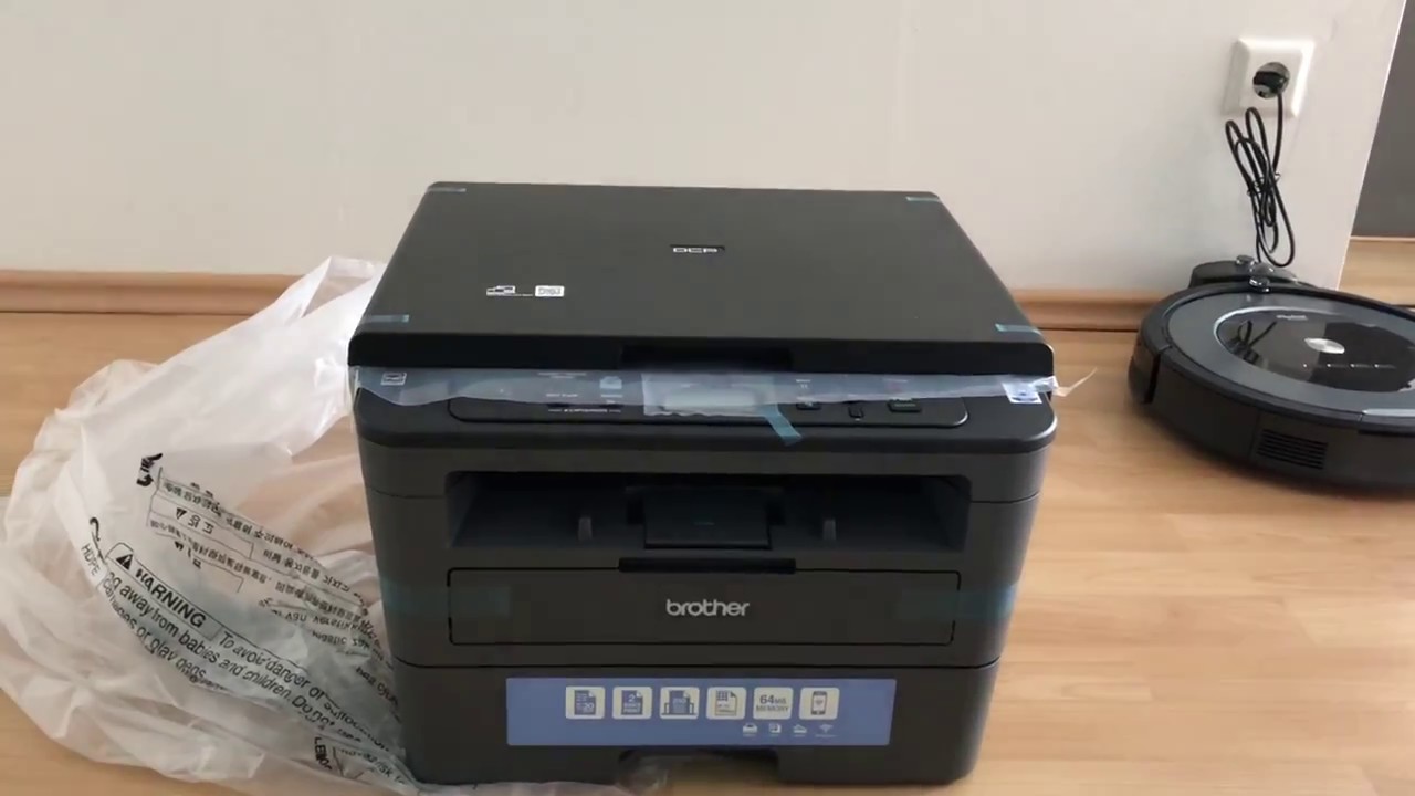 Brother DCP-L2530DW - Unboxing 
