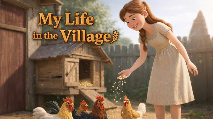 My Life in the Village | Easy English Story A1–A2