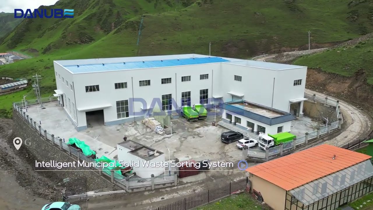 Intelligent municipal solid waste sorting system.