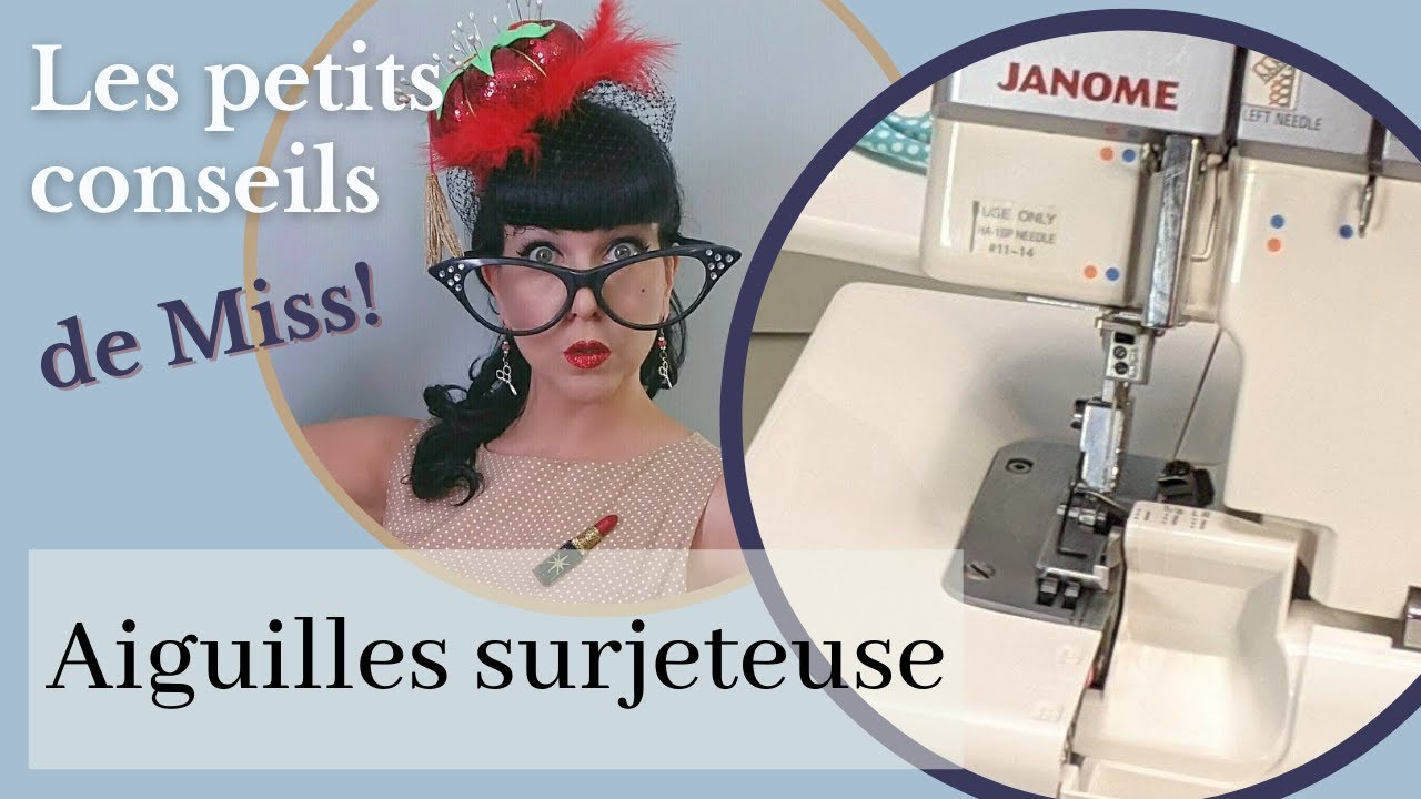 5 Aiguilles Surjeteuse Hemline 80/12 - Compatible Babylock