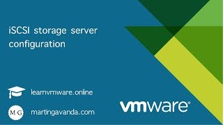 VMware vSphere - Windows server iSCSI setup