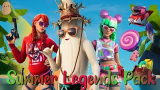 New SUMMER LEGENDS PACK!!   ( Fortnite Season 3 )