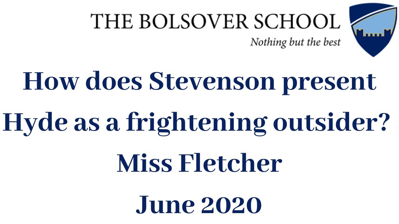 How Does Stevenson Present Hyde As A Frightening Outsider Miss
