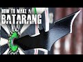 How to make a Batarang like "The Dark Knight"