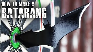 How to make a Batarang like 'The Dark Knight'