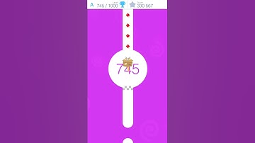 Tap Tap Dash World A Level 745 crown collected