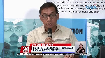 Dr. Renato Solidum Jr., itinalagang bagong DOST secretary | 24 Oras